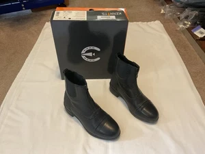 Kerrits Essence Zip Paddock Boots Black 7 - Picture 1 of 1