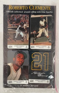 Roberto Clemente Telefonkarten 4er Set Original ungeöffnet neuwertig - Bild 1 von 2