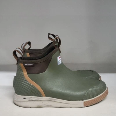 Bota de plataforma al tobillo Xtratuf oliva para hombre talla 9M Foto 1 de 4