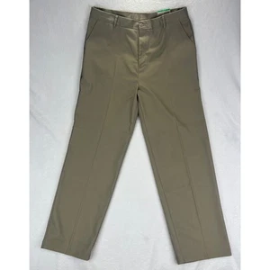 Austin Clothing Co. Khaki Flat Front Pants Men's 38x32 New Classic - Picture 1 of 8