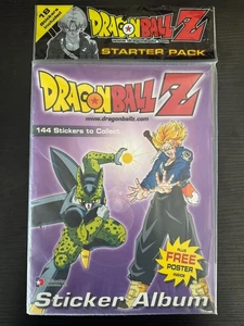2001 Dragon Ball Z | Sticker Album | FUNimation | SEALED | POSTER INSIDE | RARE - Picture 1 of 2