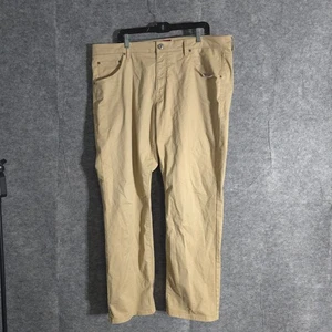 UNTUCKit Don Santiago Hose Herren W40 L32 Relaxed Fit hellbraun Baumwolle einfarbig Sport Golf - Bild 1 von 12