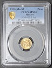 Mexico 1900 Gold Peso, PCGS MS64