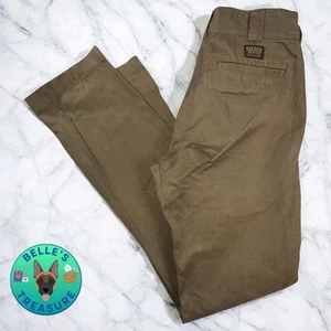 Filson Bremerton Work Pants 28x34 Marsh Olive Green Canvas Chino Straight Gorp - Picture 1 of 12