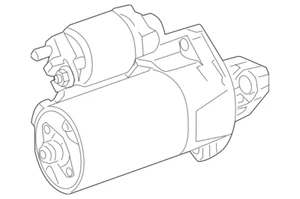 Mercedes Benz Genuine C63 AMG S 2015-2018 Starter Motor 278906060080 - Picture 1 of 3