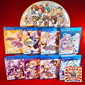 Lot 8 Neptune PS Vita Hyperdimension Neptunia PP U ReBirth Sega Zombi Noire JP - Picture 1 of 18