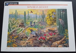 USA 1999 Sonoran Desert Floral Fauna 10v Self Adhesive Stamps Full Pane Mint NH - Picture 1 of 3