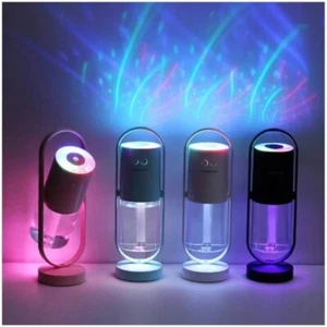 Air Humidifier Night Lights Ultrasonic Car Mist Maker USB Mini air Purifier Home - Picture 1 of 10