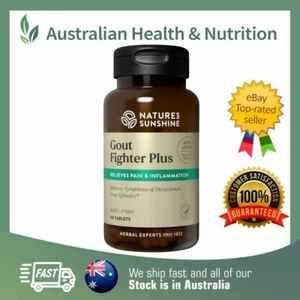 NATURE'S SUNSHINE GOUT FIGHTER PLUS 60 TABLETS + FREE SAME DAY SHIPPING - Picture 1 of 2