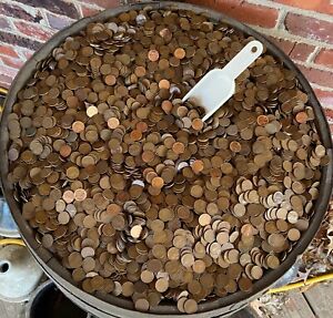 BAGS OF WHEAT PENNIES FROM OLD KENTUCKY WHISKEY BARREL HOARD - ESTATE FIND!
