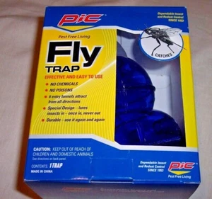 Pic Fly Trap Effective and Easy To Use, No Chemicals, No Poisons Pest Control - Picture 1 of 3