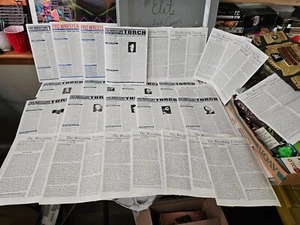Lot of 26 Yr 2000/2001 PRO WRESTLING TORCH NEWSPAPERS Wrestling Wwf Cb47 - Picture 1 of 24