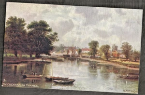 Postal artística vintage DVW, Twickenham on Thames, Middlesex - Imagen 1 de 1