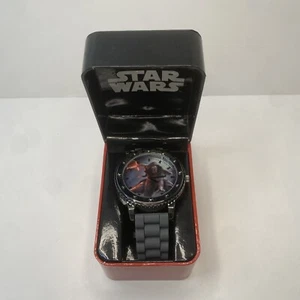 Star Wars: Episode VII- The Force Awakens Kylo Ren Gray Silicone Strap Watch NEW - Picture 1 of 8