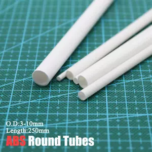 ABS Rundrohre für Heimwerkermodelle/Architekturmodellmaterialien Ø:3mm-10mm - Bild 1 von 12