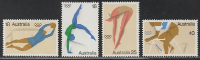 Australia 1976 SC# 637-640 - 21st Olympic Games, Montreal Canada M-H Lot # 033 - Imagem 1 de 2