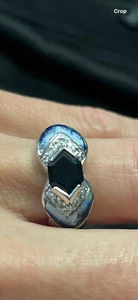 14k White Gold Ring - Picture 1 of 5