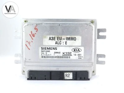 Unidad de control del motor Kia Rio / ECU Siemens 5WY1309D / K33E18881 Foto 1 de 3
