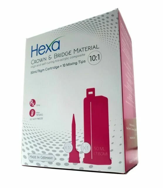 HEXA HT0002 Temporary Crown and Bridge Material