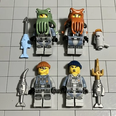 LEGO Ninjago Tiburón Ejército Minifigura Lote Matón Medusa - Película 70615 C3 35 Foto 1 de 2