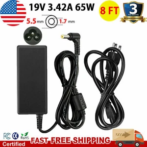 19V 3.42A 65W AC Adapter Charger for ACER Aspire Laptop 5.5*1.7mm Barrel Tip - Picture 1 of 11