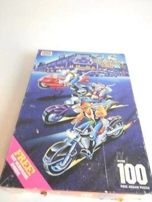 1994 Rose Art - Biker Mice From Mars 100 Piece Puzzle W/ Box MISSING toy - Image 1 of 3