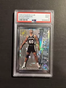1995-96 Topps Stadium Club POWER ZONE David Robinson Insert ✨️ PSA 9 MINT Spurs - Picture 1 of 2