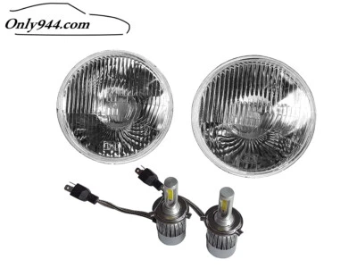 Kit conversión faros Porsche 944 / 924, bombilla faro LED H4 Foto 1 de 4