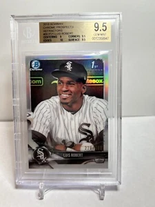 Luis Robert 2018 1st Bowman Chrome RC Refractor /499 BGS 9.5 GEM MINT - Bild 1 von 1