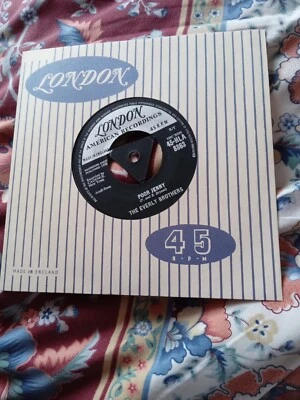 THE EVERLY BROTHERS POOR JENNY 1958 LONDON RECORDS - Image 1 of 4