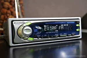 Radio estéreo para automóvil Panasonic DFX100N reproductor de CD RDS 4x40W cambiador receptor - Imagen 1 de 16