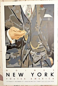 David Lance Goines signed Artist Proof (#112) NEW YORK: - Picture 1 of 14