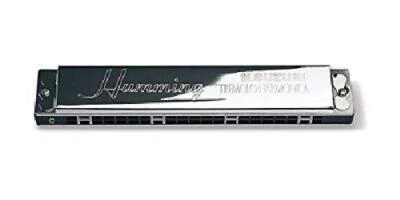 SUZUKI ‎SU-21 HUMMING Dm Key 21 holes Tremolo Harmonica from Japan - Image 1 of 4