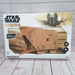 Raro puzzle Disney Star Wars 4D model kit, 187 pezzi. - Sandcrawler Sigillato - Foto 1 di 7