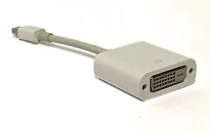 Original APPLE A1305 Mini DisplayPort Mini DP to DVI Video Cable Adapter - Used - Picture 1 of 1