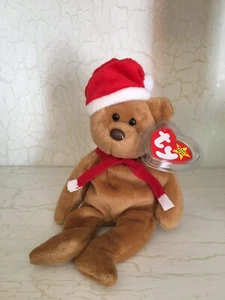 Ty Beanie Baby 1997 Holiday Teddy Bear - Picture 1 of 6