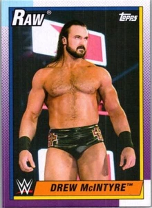 2021 Topps Heritage WWE #11 Drew McIntyre - Foto 1 di 2