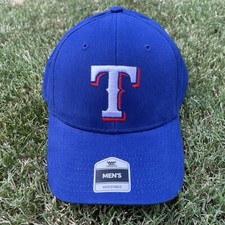 NEW! Texas Rangers Baseball Hat / Adult Adjustable Embroidered Official MLB NWT