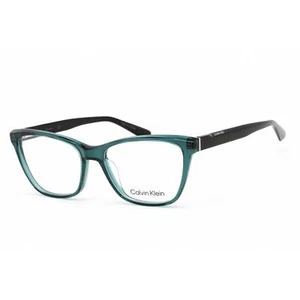 Calvin Klein Unisex Eyeglasses Crystal Bistro Green Cat Eye Frame CK20532 300 - Picture 1 of 2