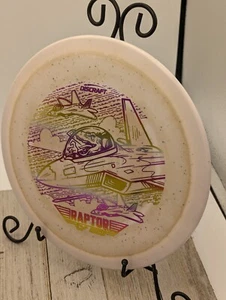 New Discraft Ledgestone 2023 ESP Sparkle Lite Raptor Driver Golf Disc 164-166g - Picture 1 of 5