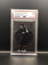 1998-99 Bowman's Best Certified Auto Issue Jaromir Jagr #A2B Auto PSA 9