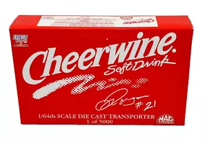 Camión transportador Morgan Shephard 1993 Cheerwine 1/64 nuevo en caja - Imagen 1 de 13