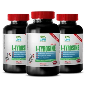 Vitamin B6 500 - L-Tyrosine 515mg - Bodybuilding Supplements 3B - Picture 1 of 10