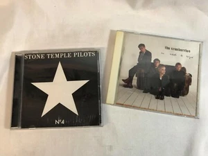 Stone Temple Pilots No 4 & The Cranberries No Need to Argue Lot of 2 CD's Indie - Picture 1 of 8