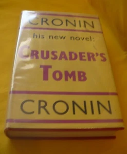 'Crusader's Tomb' by A. J. Cronin. VG 1956 First Edition Victor Gollancz, London - Foto 1 di 7