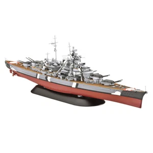 Modelo Pro Built Bismarck Segunda Guerra Mundial barco 1/700 (pedido anticipado - montado y pintado) - Imagen 1 de 2