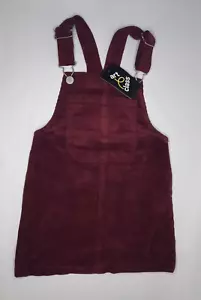 ART CLASS Corduroy Overall Dress Math Maroon, Size XS (4/5) - Picture 1 of 4