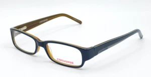 TOTALMENTE NUEVAS GAFAS CONVERSE WHY AZUL MARINO MARCO UNISEX NIÑOS RX 47-15-125 CON ESTUCHE - Imagen 1 de 8