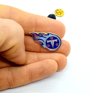 TENNESSEE TITANS PIN Football NFL Logo Gift Enamel Hat Backpack Lapel Brooch - Picture 1 of 4