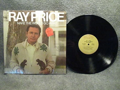 33 RPM 12" LP Record Ray Price Make The World Go Away Harmony Records KH 30272 - Image 1 of 3